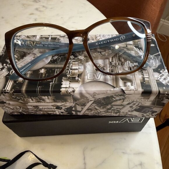 Electric Visual Rosette Driftwood Women\'s Eyeglasses NEW [jb] main image 4